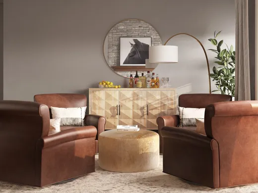 Living Room designed by Barbara
