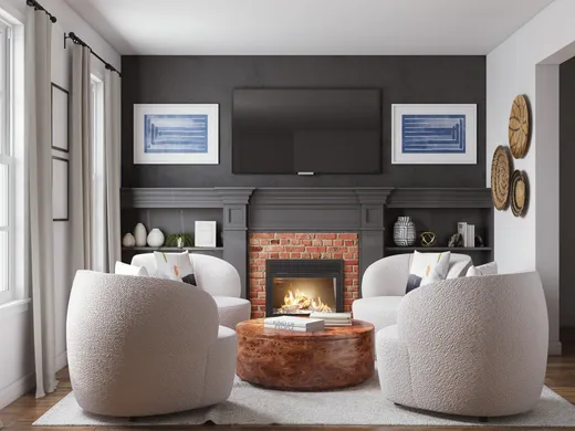 Living Room · Modern designed by Maria