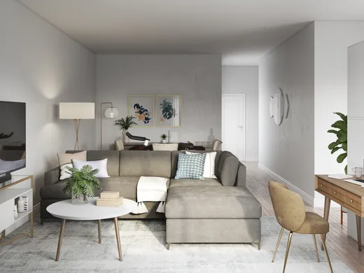 Living Room · Contemporary designed by Maria