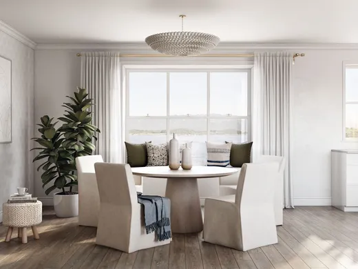 Dining Room · Coastal designed by Vivian