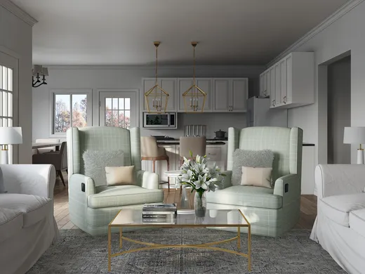 Living Room · Contemporary designed by Sandra
