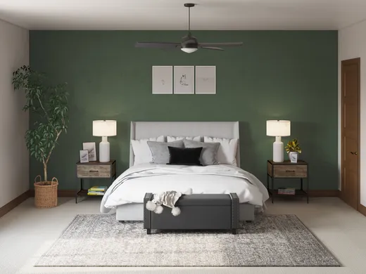 Bedroom · Industrial designed by Erin