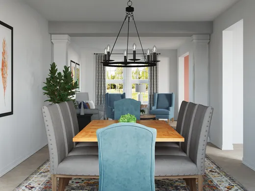 Dining Room · Transitional designed by Michelle