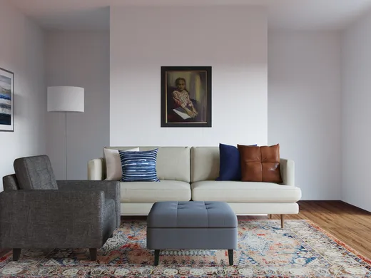 Living Room · Contemporary designed by Kelcie