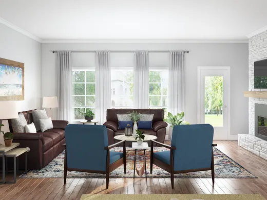Living Room · Bohemian designed by Susan