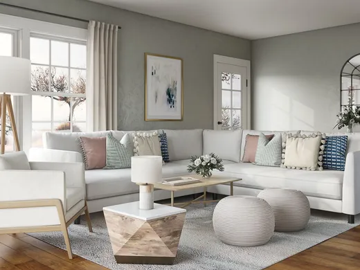 Living Room · Modern designed by Mariela