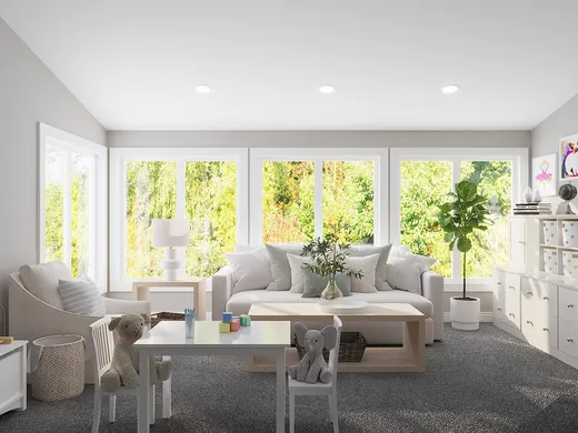 Living Room · Contemporary designed by Lisa