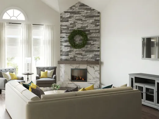 Living Room · Traditional designed by Kristy