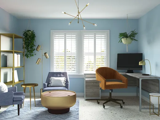 Office · Midcentury Modern designed by Katie