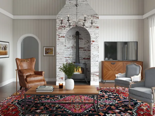 Living Room · Contemporary designed by Nicolle