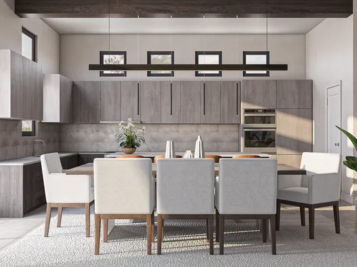 Dining Room · Contemporary designed by Denise