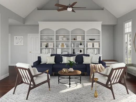 Living Room · Contemporary designed by Dani