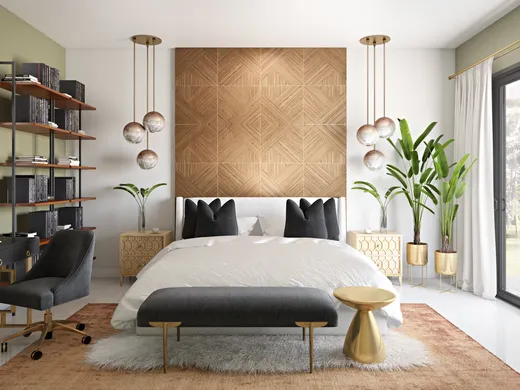 Bedroom · Contemporary designed by Julio