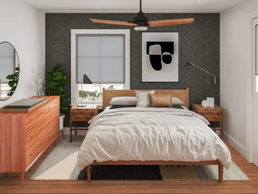 Bedroom · Midcentury Modern designed by Giulia