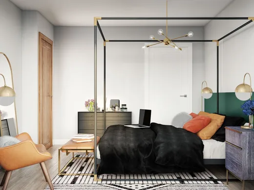 Bedroom · Eclectic designed by Carla