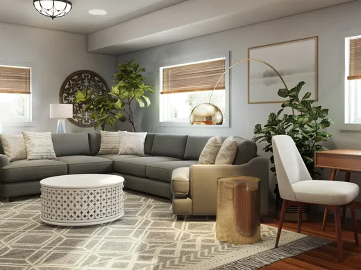 Living Room · Modern designed by Haley