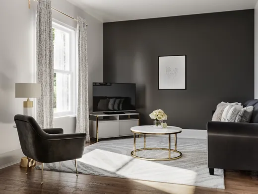 Living Room · Glam designed by Ashley