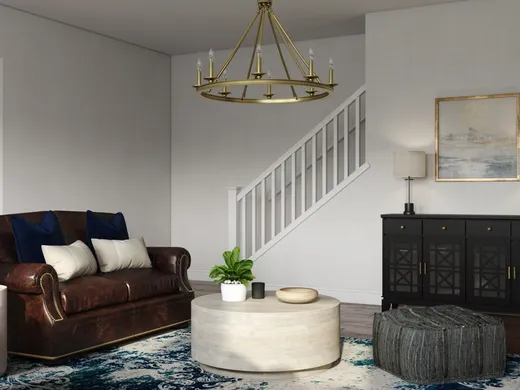 Living Room · Traditional designed by Jenna