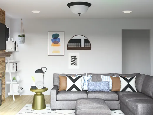 Living Room · Eclectic designed by Michela