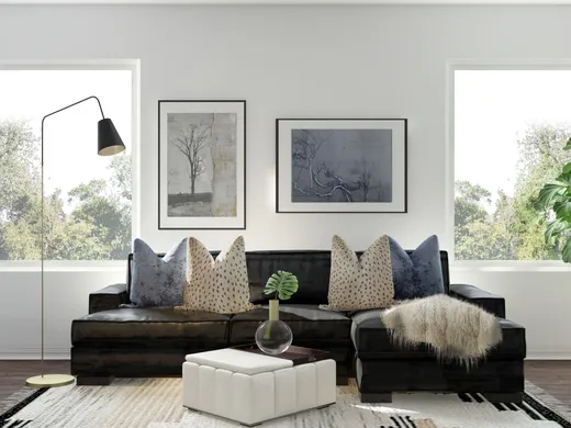 Living Room · Modern designed by Lindsay