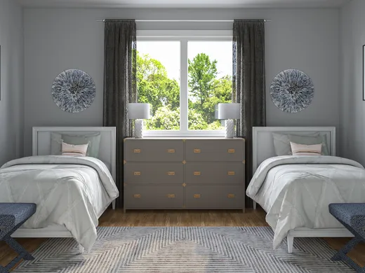 Bedroom · Eclectic designed by Brooke