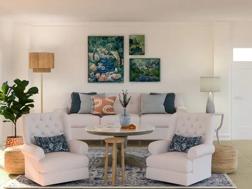 Living Room · Coastal designed by Ghianella