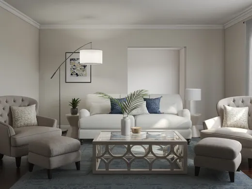 Living Room · Coastal designed by Laura