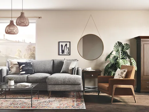 Living Room · Bohemian designed by Lauren