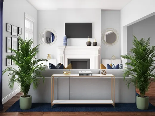 Living Room · Contemporary designed by Danielle