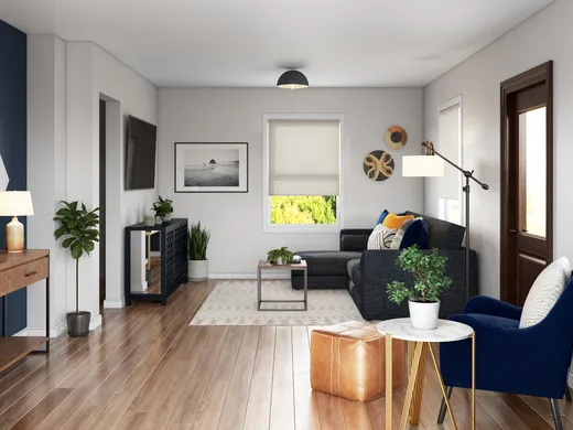 Living Room · Contemporary designed by Tammy