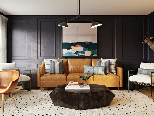 Living Room · Contemporary designed by Sandra