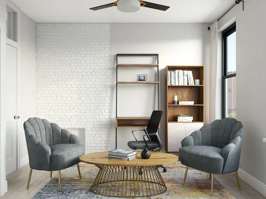 Living Room · Glam designed by Laura