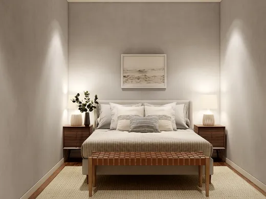 Bedroom · Eclectic designed by Brianna
