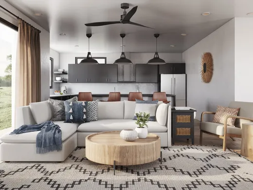 Living Room · Modern designed by Jamie