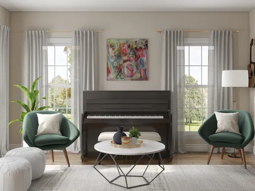 Living Room · Contemporary designed by Chanel