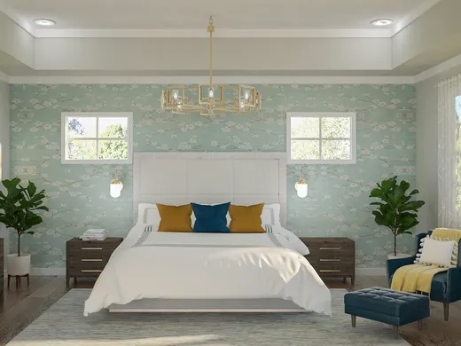 Bedroom · Contemporary designed by Shruti