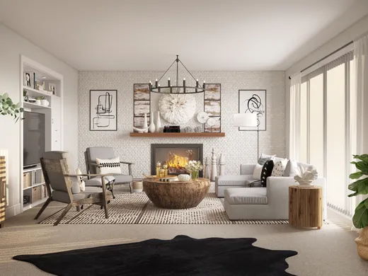 Living Room · Coastal designed by Melisa