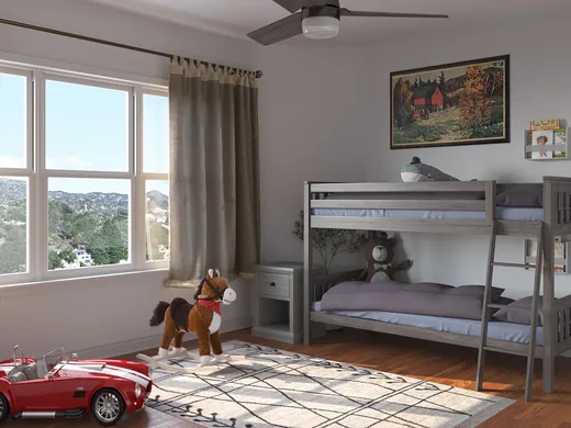Bedroom · Farmhouse designed by Justin