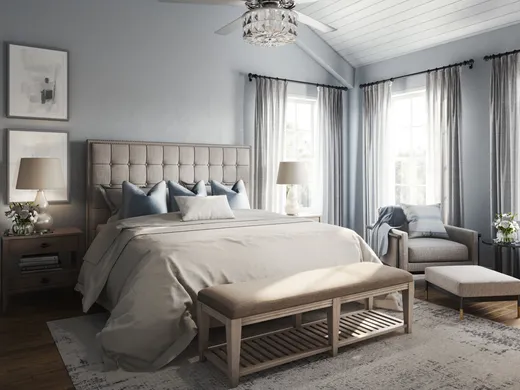 Bedroom · Contemporary designed by Michelle