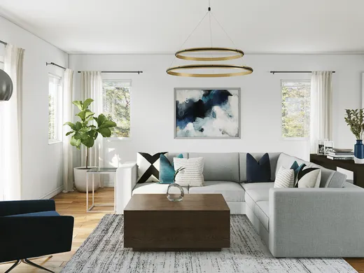 Living Room · Contemporary designed by Cathrine