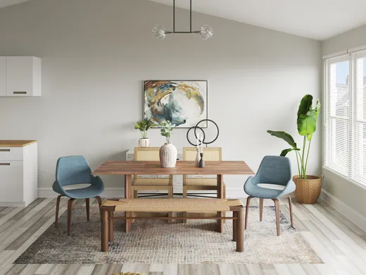 Dining Room · Contemporary designed by Fendy