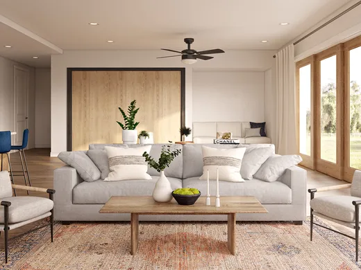 Living Room · Contemporary designed by Lilly