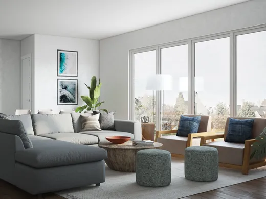 Living Room · Contemporary designed by Anny