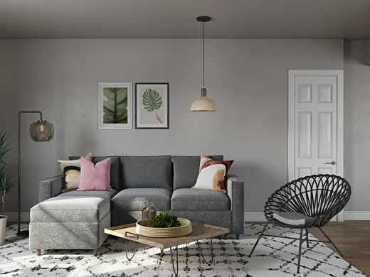 Living Room · Bohemian designed by Edith