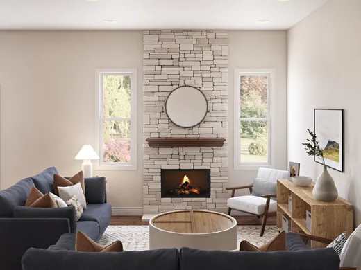 Living Room · Eclectic designed by Brianna