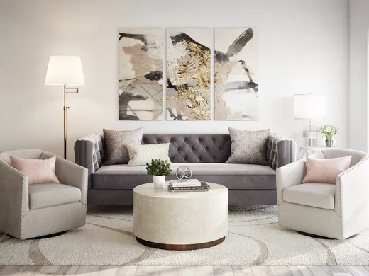 Living Room · Bohemian designed by Christine