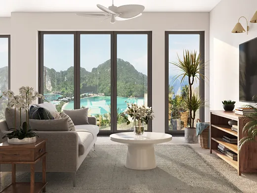 Living Room · Coastal designed by Elyse