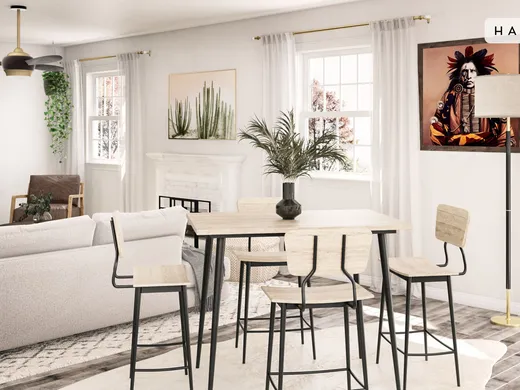 Living Room · Bohemian designed by Sarah