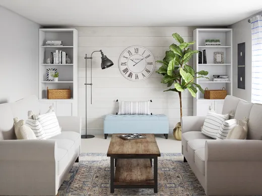Living Room · Coastal designed by Emma