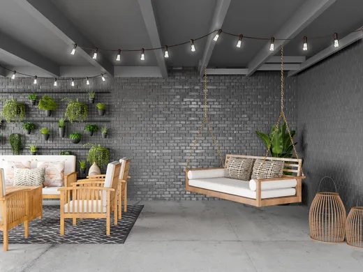 Living Room · Eclectic designed by Brianna